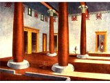 Rich Colouring of a Nobleman`s Hall in Tell-el-Amarna 